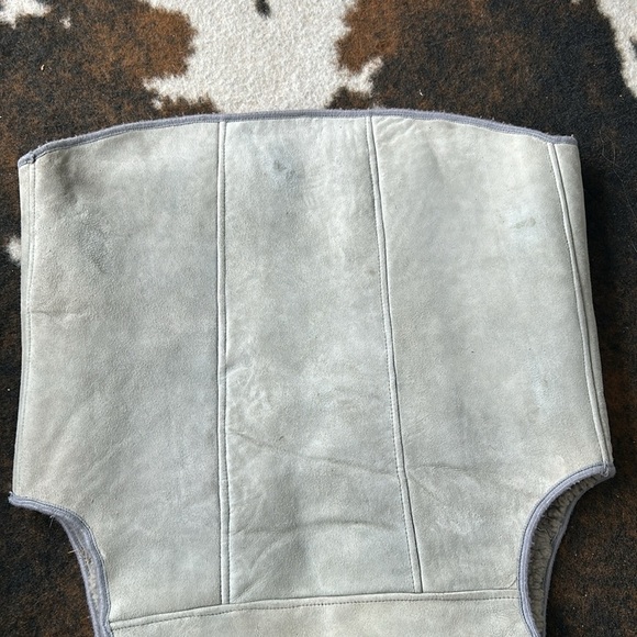 Vintage Amigos Genuine Shearling Wool Vest | Cozy Layering | Size M–L - Picture 11 of 11